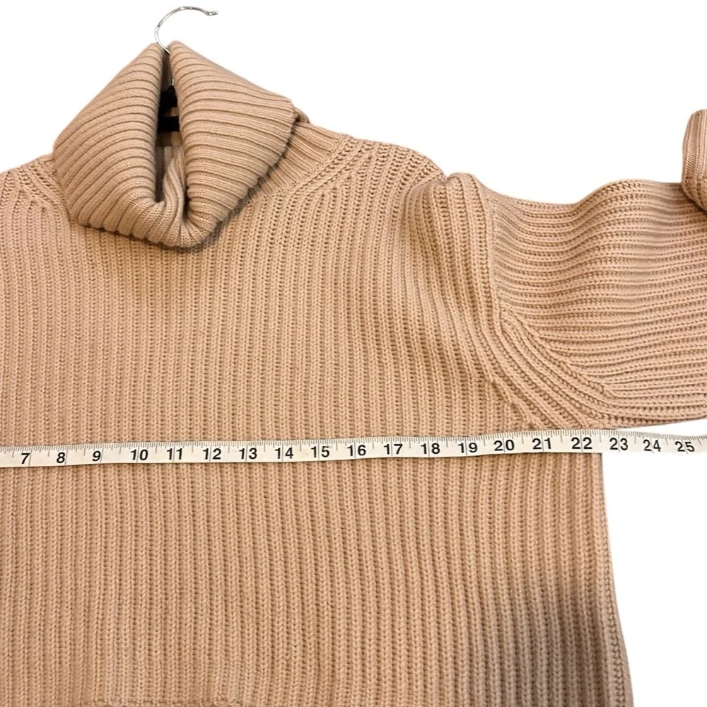 Aritzia Babaton Guell Sweater- neutral Merino Wool Turtleneck- Size Small - Picture 12 of 13